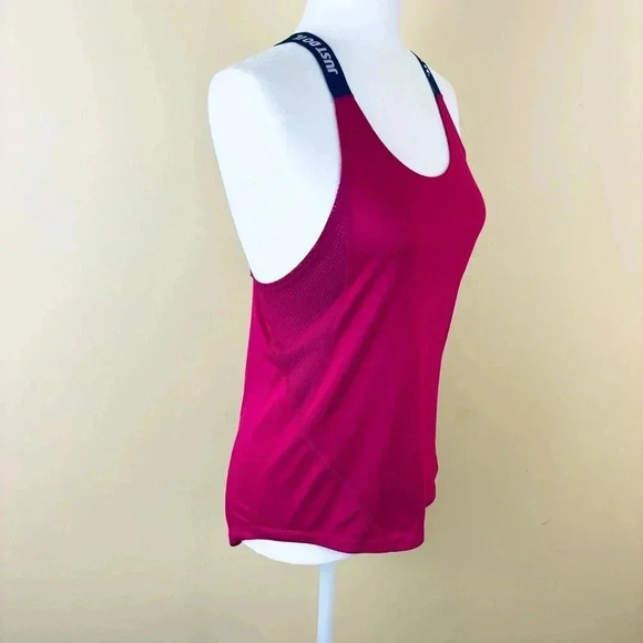 Nike Dri-Fit Barbie Pink Razorback Signature Elastika Athletic Tank Size S - Picture 6 of 14